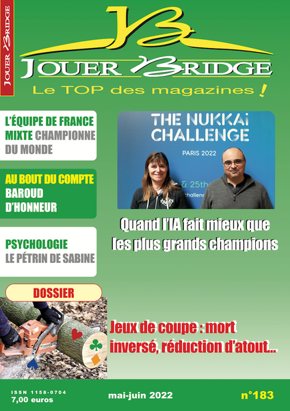 Numéro 183 Jouer Bridge -