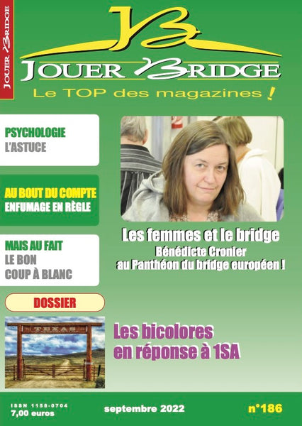 Numéro 186 Jouer Bridge - Annoncer un bicolore sur 1SA